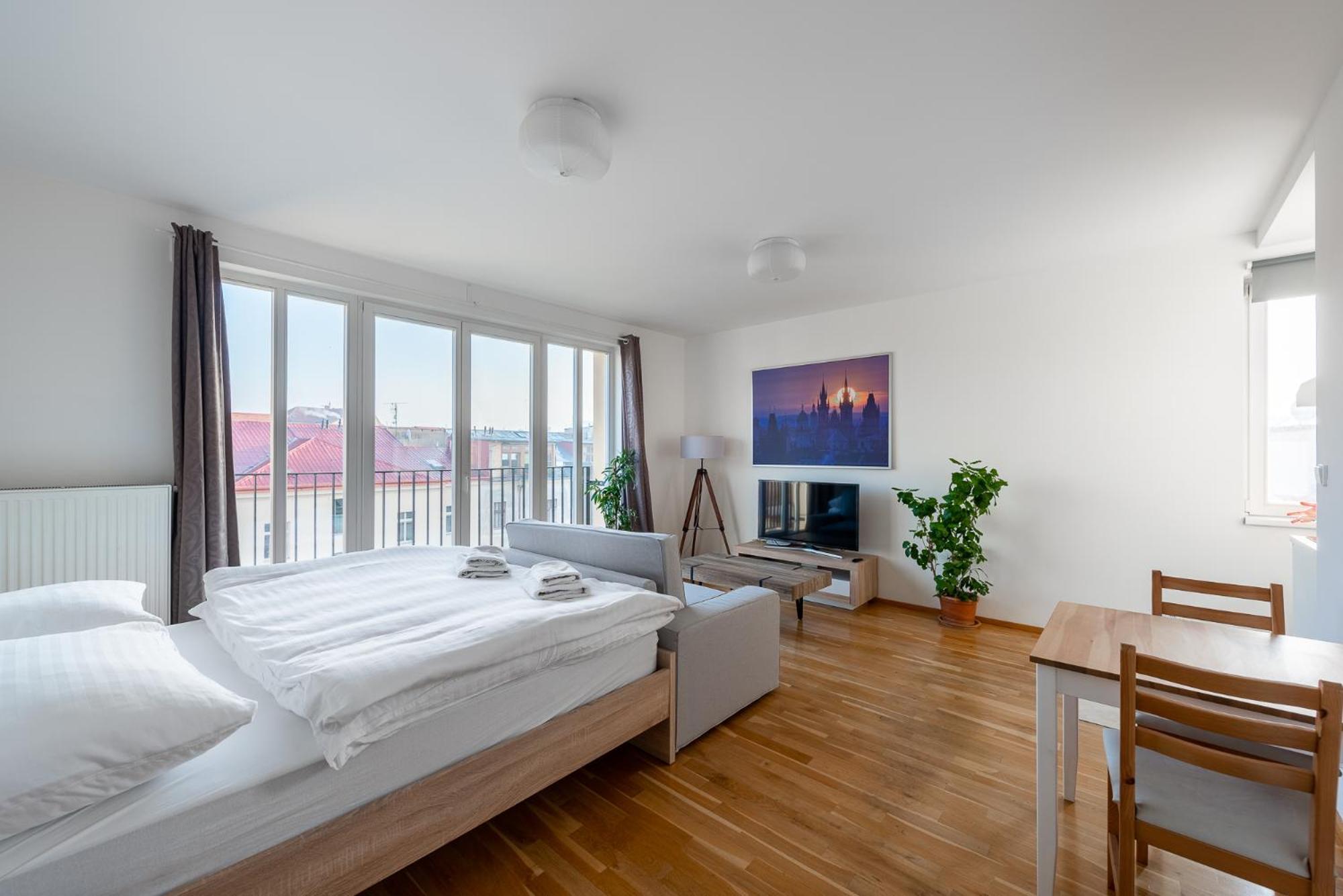Sunny Safron Apartment Prague Exterior photo