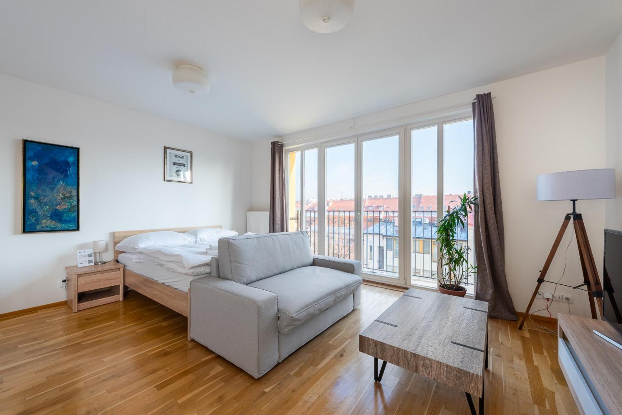 Sunny Safron Apartment Prague Exterior photo